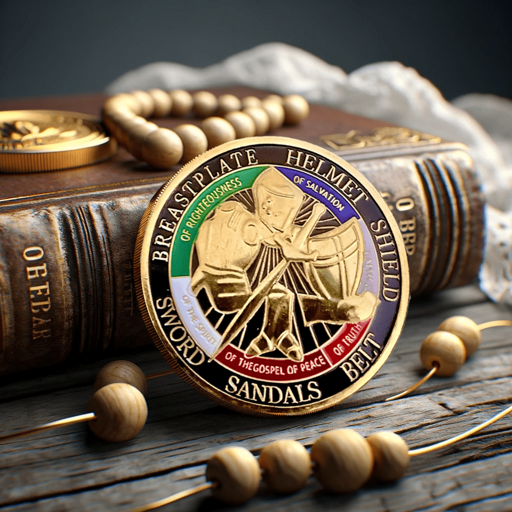 A Divine Defense: Unveiling the Profound Symbolism of the Armor of God Coin